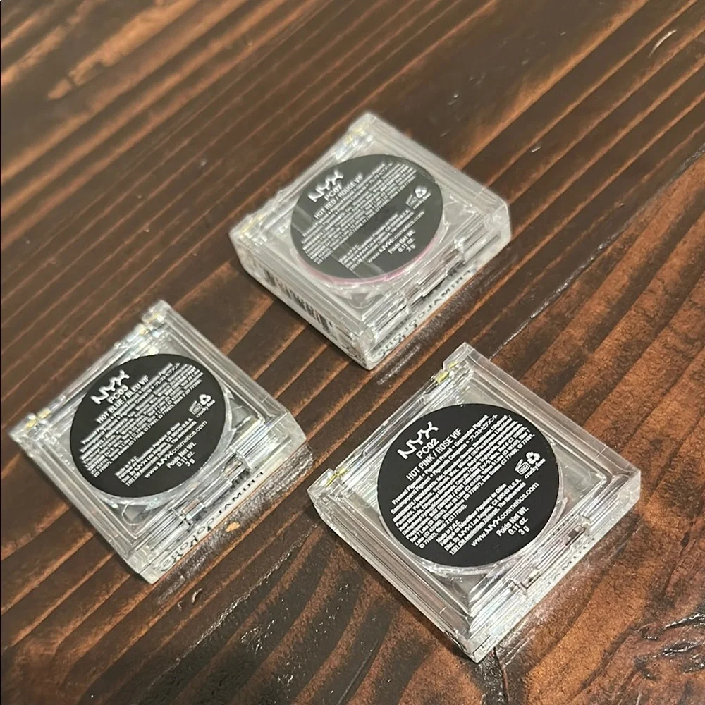 NYX Eyeshadow Collection Vibrant Makeup